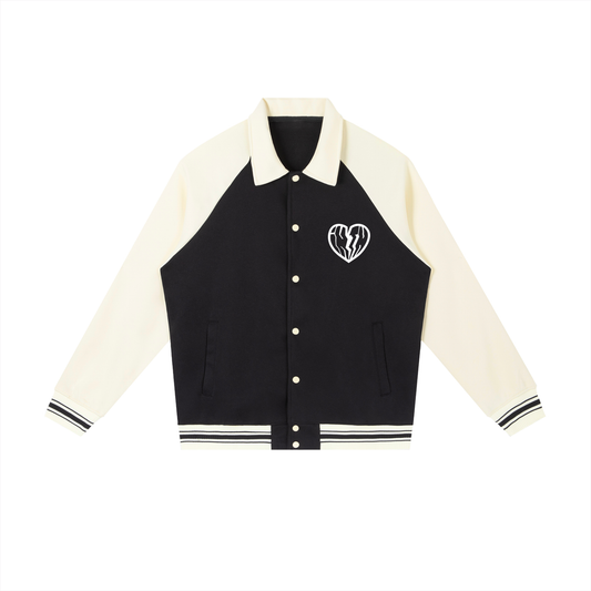 BASEBALL JACKET - BLACK