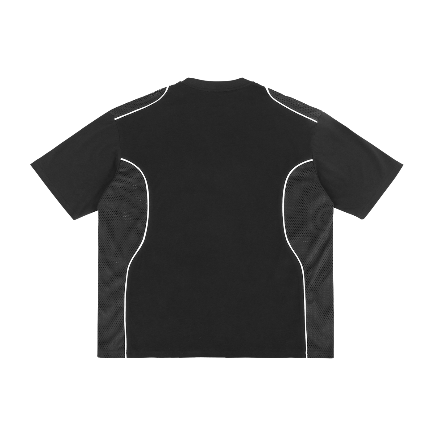PANEL TEE - BLACK